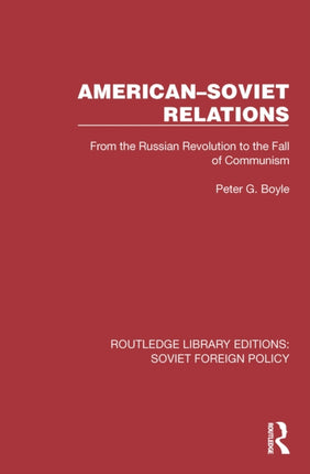 AmericanSoviet Relations
