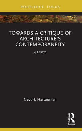 Towards a Critique of Architectureâs
