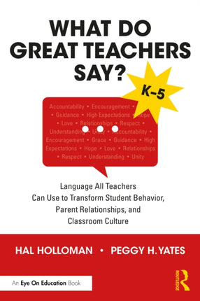 What Do Great Teachers Say