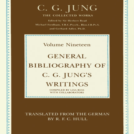 General Bibliography of C.G. Jungs Writings