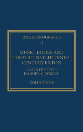 Music Books and Theatre in EighteenthCentury
