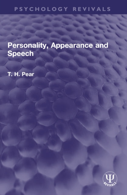 Personality Appearance and Speech