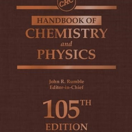 CRC Handbook of Chemistry and Physics