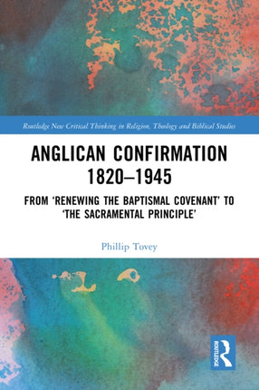 Anglican Confirmation 18201945