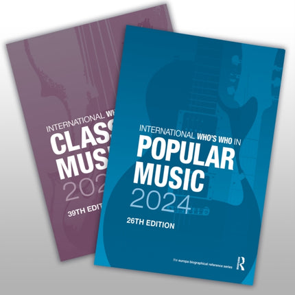 The International Whos Who in ClassicalPopular