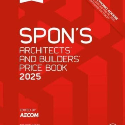 Spons Architects and Builders Price Book 2025