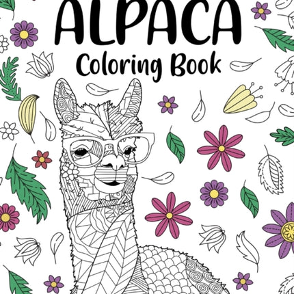 Alpaca Coloring Book