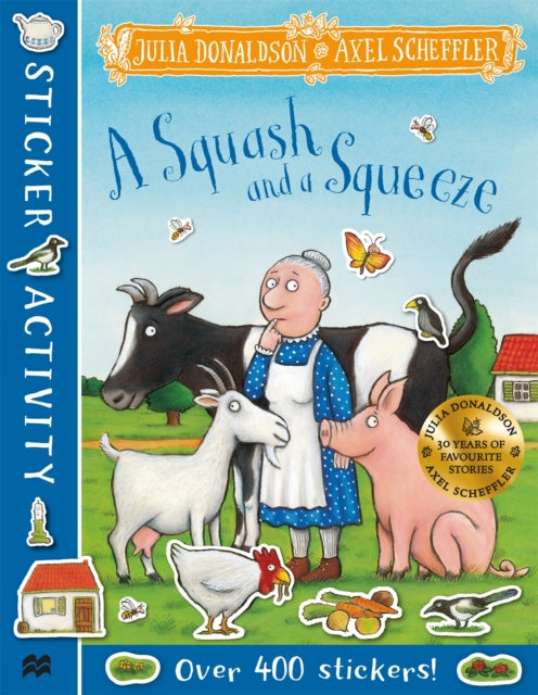 A Squash and a Squeeze Sticker Book