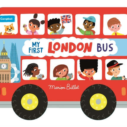 Whizzy Wheels: My First London Bus: Novelty Book with four moving wheels!