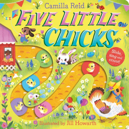 Five Little Chicks Slide and Count 6
