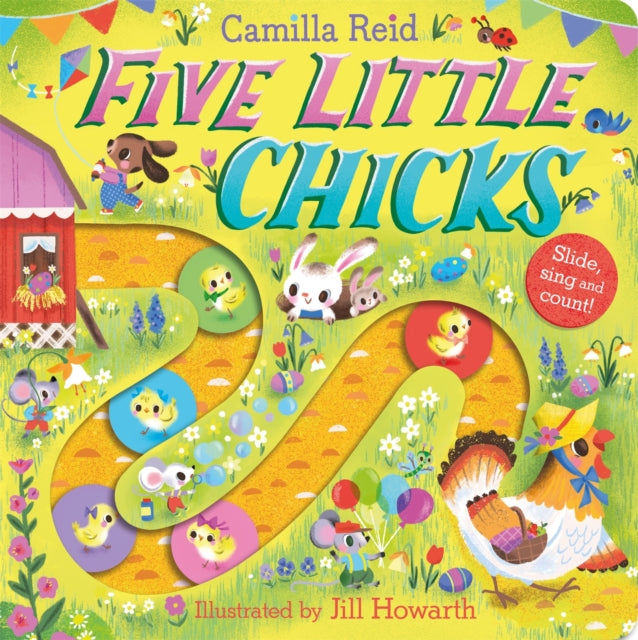 Five Little Chicks Slide and Count 6