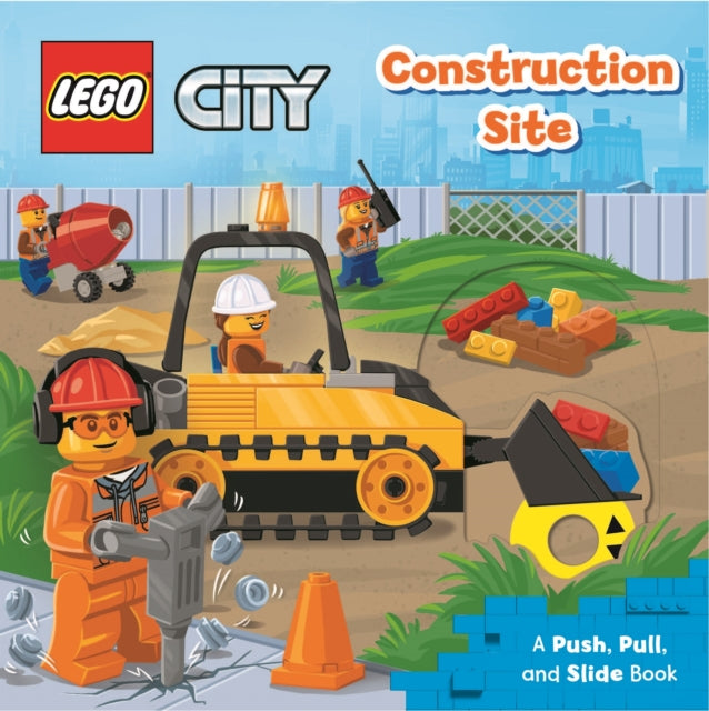 Legor City. Construction Site A Push Pull and Slide Book