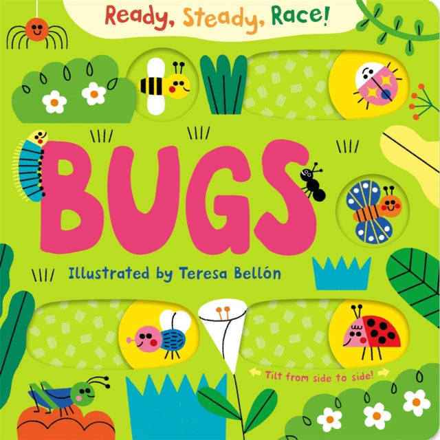 Ready Steady Race Bugs Book 1