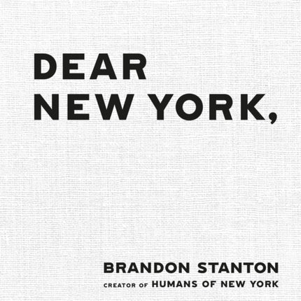 Dear New York