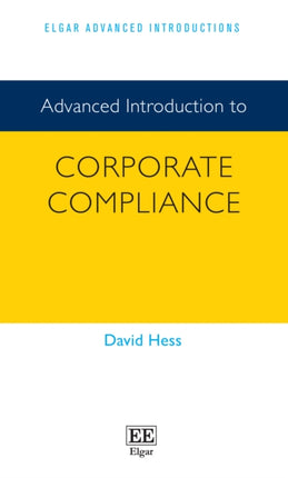 Advanced Introduction to Corporate Compliance