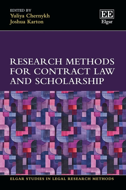 Research Methods for Contract Law and Scholarship