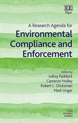 A Research Agenda for Environmental Compliance and Enforcement