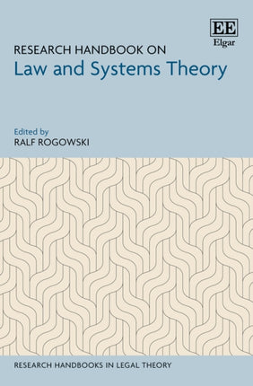 Research Handbook on Law and Systems Theory