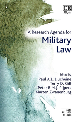 A Research Agenda for Military Law