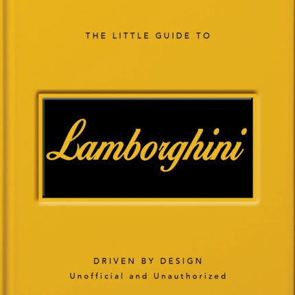 The Little Guide to Lamborghini