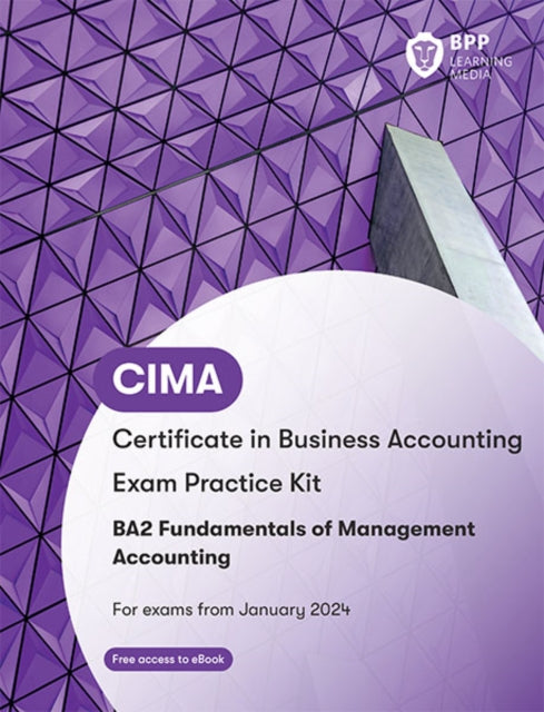 CIMA BA2 Fundamentals of Management Accounting