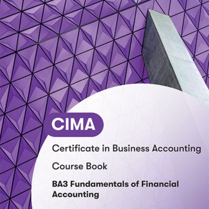 CIMA BA3 Fundamentals of Financial Accounting
