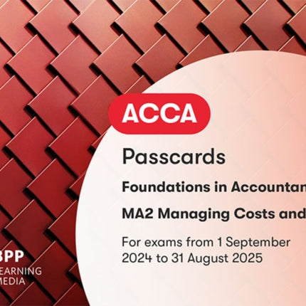 FIA Managing Costs and Finances MA2