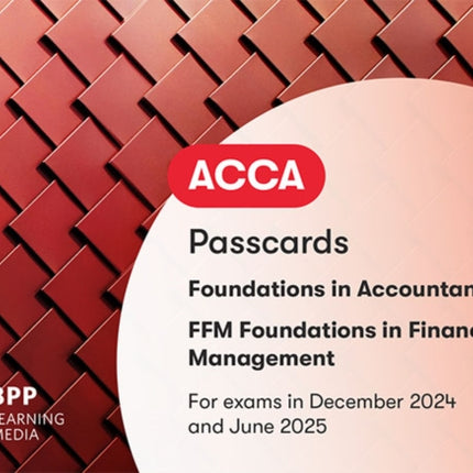 FIA Foundations in Financial Management FFM