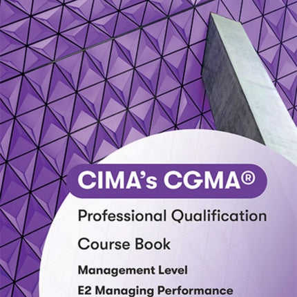 CIMA E2 Managing Performance