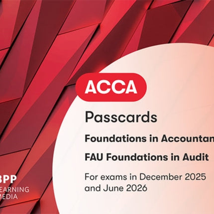 FIA Foundations in Audit International FAU INT