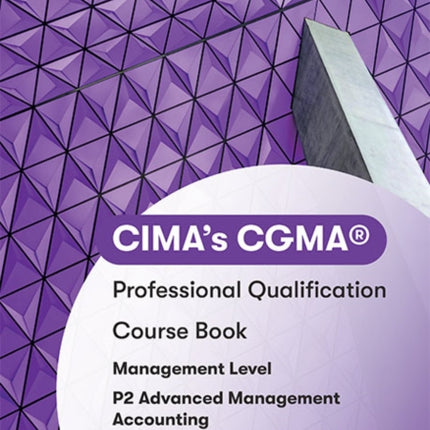 CIMA P2 Advanced Management Accounting