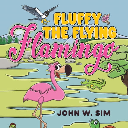 Fluffy the Flying Flamingo