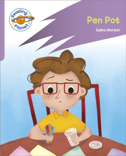 Reading Planet Rocket Phonics  First Steps  Pen Pot Lilac Plus