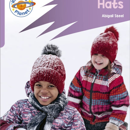 Reading Planet Rocket Phonics  First Steps  Hats Lilac Plus