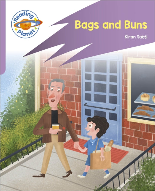 Reading Planet Rocket Phonics  First Steps  Bags and Buns Lilac Plus