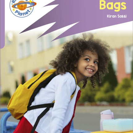 Reading Planet Rocket Phonics  First Steps  Bags Lilac Plus