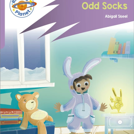 Reading Planet Rocket Phonics  First Steps  Odd Socks Lilac Plus