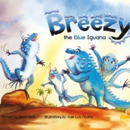 Breezy the Blue Iguana