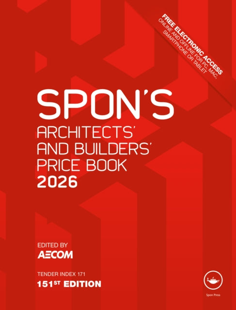 Spons Architects and Builders Price Book 2026