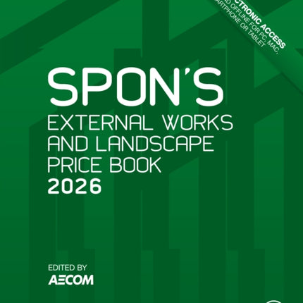 Spons External Works and Landscape Price Book 2026