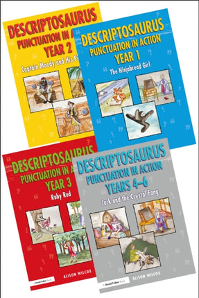Descriptosaurus Punctuation in Action 4 Book