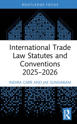 International Trade Law Statutes and Conventions 2025 2026