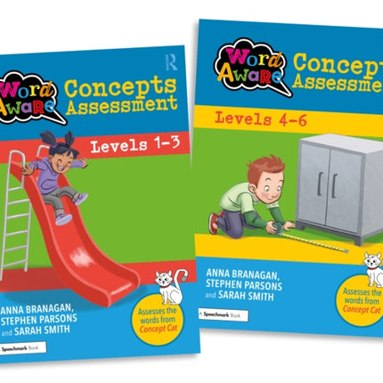 Word Aware Concepts Assessment Levels 16