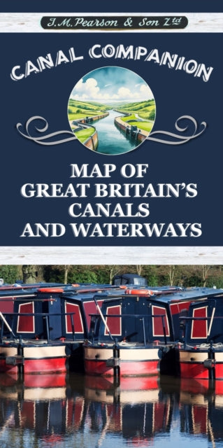 Canal Companion Map of Great Britains Canals  Waterways