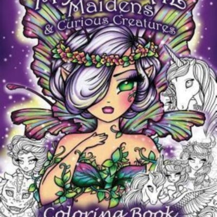 Mythical Maidens  Curious Creatures Coloring Book