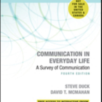 Communication in Everyday Life  International Student Edition