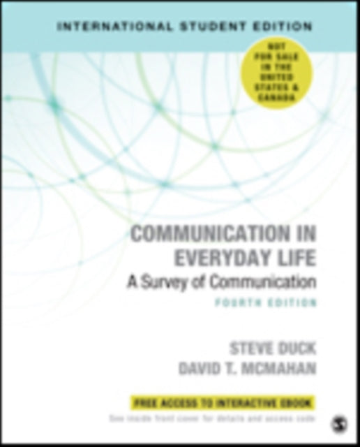 Communication in Everyday Life  International Student Edition