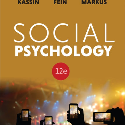 Social Psychology  International Student Edition