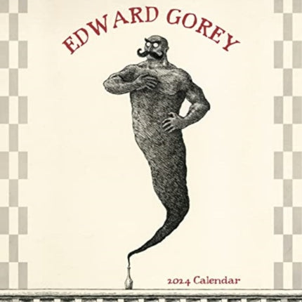 Edward Gorey 2024 Wall Calendar