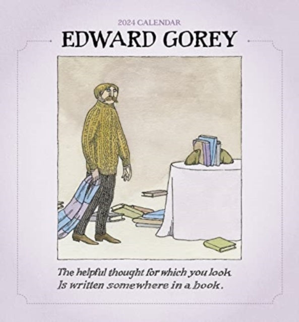 Edward Gorey 2024 Mini Wall Calendar